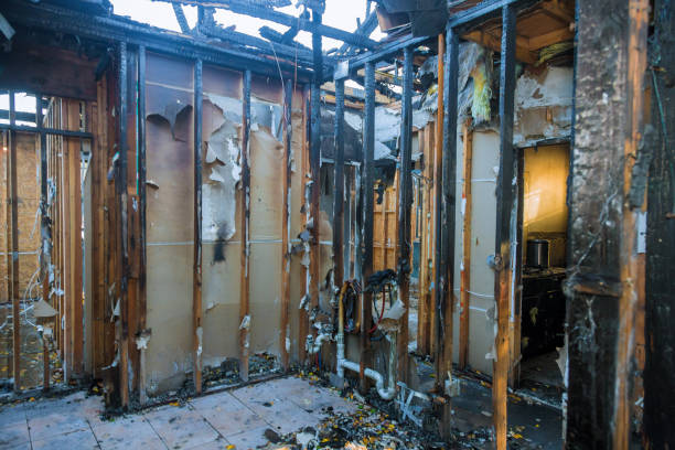 Professional Emergency Fire Cleanup technician working in San Buenaventura, CA